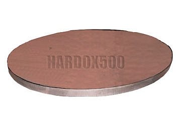 Hardox500 Rund-Brenn-Zuschnitt